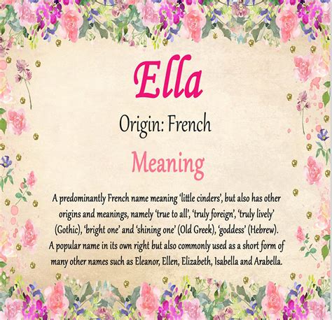 she her ella meaning